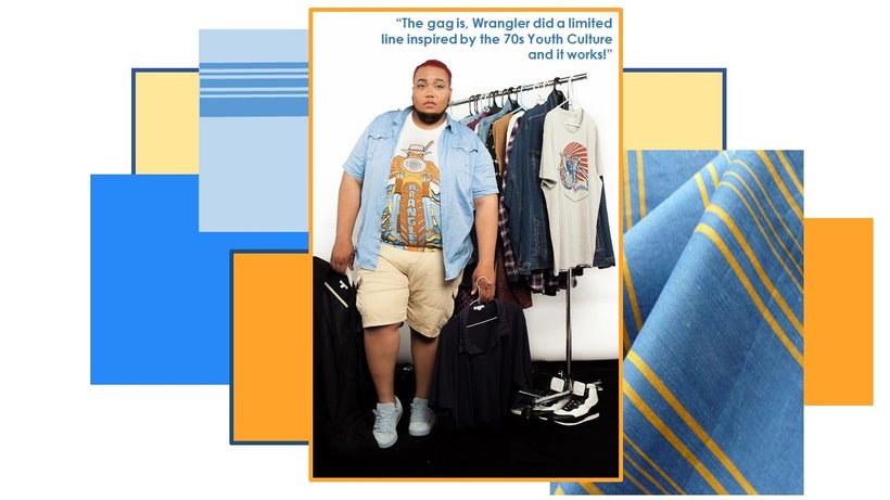 Blue army shirt by Guilliva, tee by Wrangler, Shorts by Gulliva, sneakers by Puma