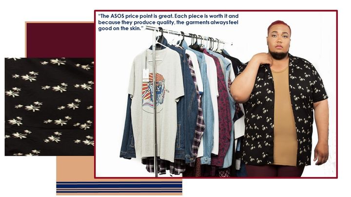 Both shirts by ASOS.com, pants by Wrangler