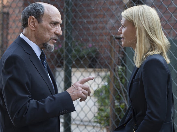 F. Murray Abraham and Claire Danes in Homeland.