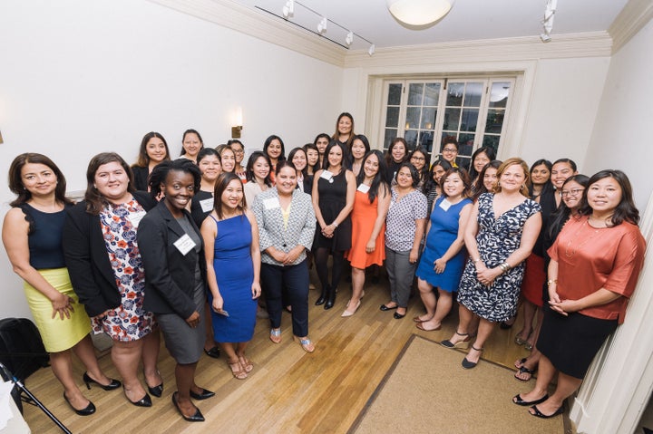 <p>The New American Leaders Project’s 2016 training for women</p>