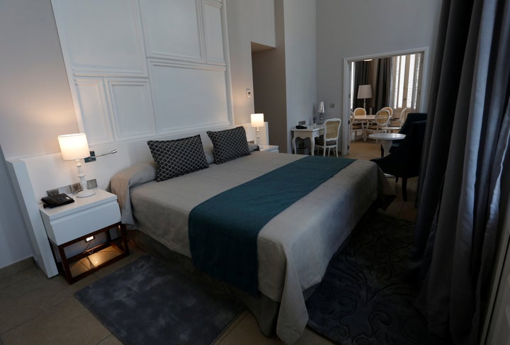 A guest room at the Gran Hotel Manzana, which will charge $360 for a double room in low-season. 