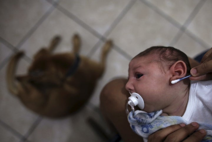 Pregnant women infected with Zika are more likely to give birth to babies with microcephaly, a rare defect that leads to small skulls and undeveloped brains. 