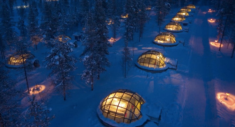 Kakslauttanen Arctic Resort in Finish Lapland