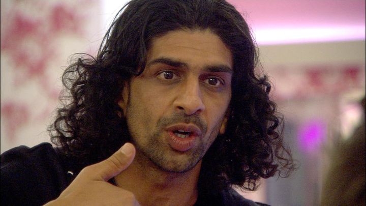 Imran in the 'Big Brother' house