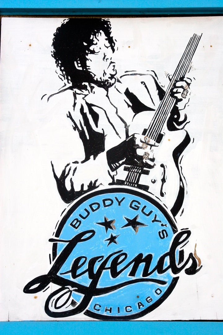 The sign outside of Buddy Guy’s Legends