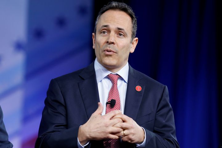 Kentucky Gov. Matt Bevin's attacks on reporters increasingly seem to be mimicking the language used by President Donald Trump.
