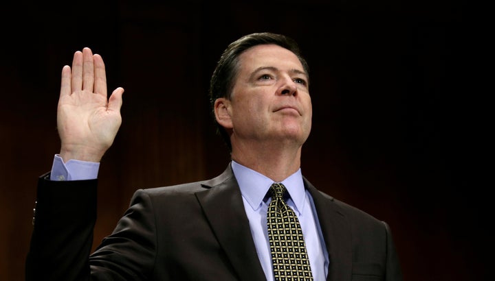 Former FBI Director James Comey.