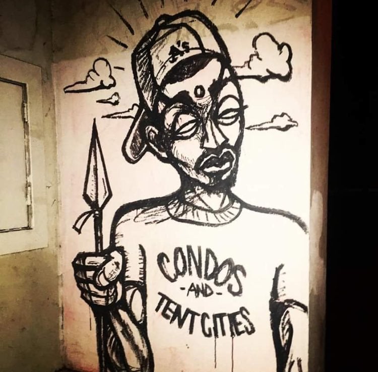 Art, justice organizing, and debate throughout Oakland, CA are all reflective of the city’s housing crisis.
