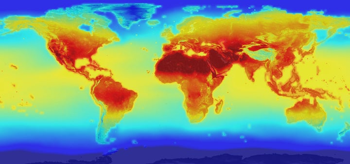 <p>Mapping rising temperatures caused by burning fossil fuels.</p>
