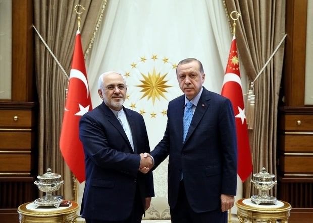The Iranian foreign minister Javad Zarif was in Ankara on Wednesday