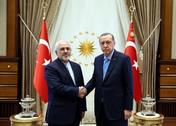 The Iranian foreign minister Javad Zarif was in Ankara on Wednesday 