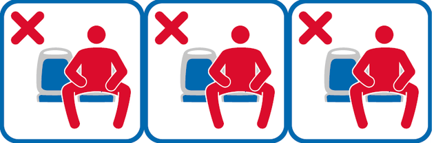 Madrid's new anti-manspreading campaign is similar to that in New York