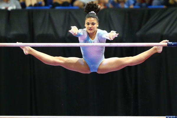 17 Impressive Photos Of Laurie Hernandez Doing Her Thing Huffpost 