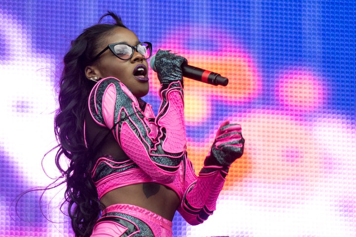 Azealia Banks’ song “212” references her sexual attraction to women.