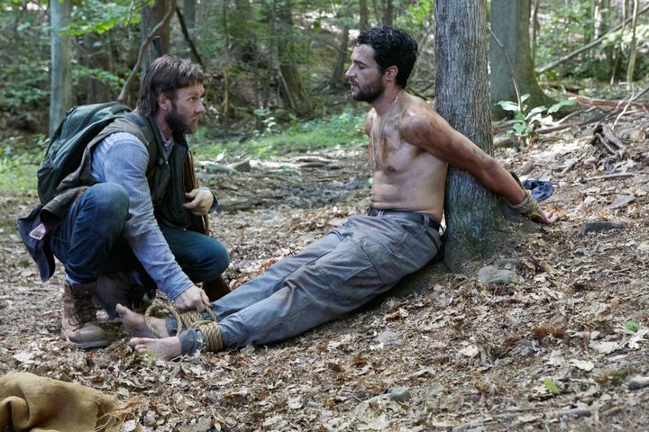 Joel Edgerton and Christopher Abbott star in "It Comes at Night."