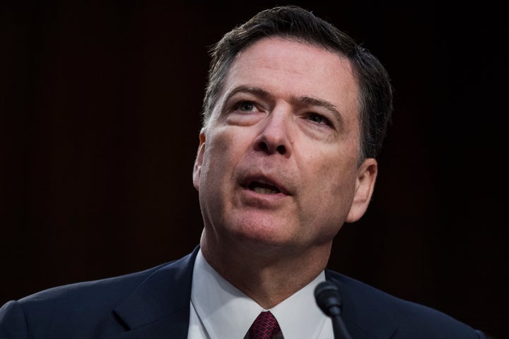 Former FBI Director James Comey disputed a bombshell New York Times report that Trump aides communicated with Russian intelli