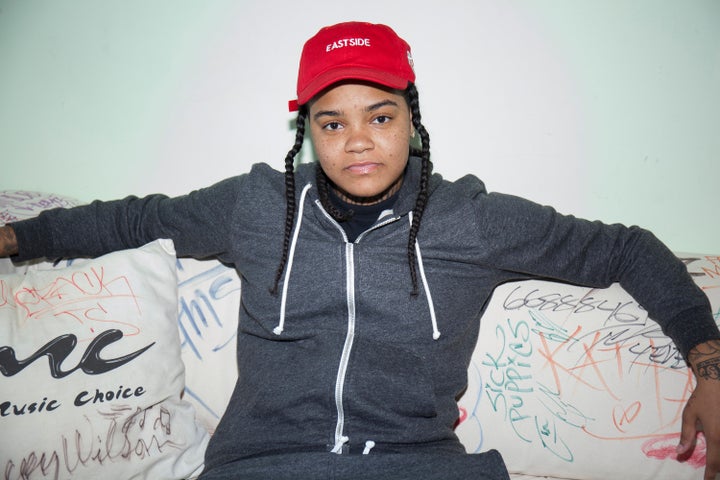 Young M.A <a href="https://twitter.com/YoungMAMusic/status/874712194642059264" role="link" class=" js-entry-link cet-external-link" data-vars-item-name="recently performed" data-vars-item-type="text" data-vars-unit-name="59396cd1e4b0c5a35c9d01eb" data-vars-unit-type="buzz_body" data-vars-target-content-id="https://twitter.com/YoungMAMusic/status/874712194642059264" data-vars-target-content-type="url" data-vars-type="web_external_link" data-vars-subunit-name="article_body" data-vars-subunit-type="component" data-vars-position-in-subunit="18">recently performed</a> at the L.A. Pride Festival.