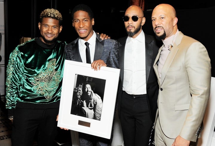 <p>Usher, Jon Batiste, Swizz Beatz, Common</p>