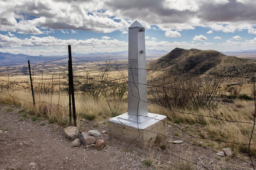 The official starting point of the 800 mile Arizona National Scenic Trail
