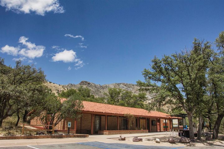  The visitor center offers a small museum, gift shop and advice on where to pick up trails. 