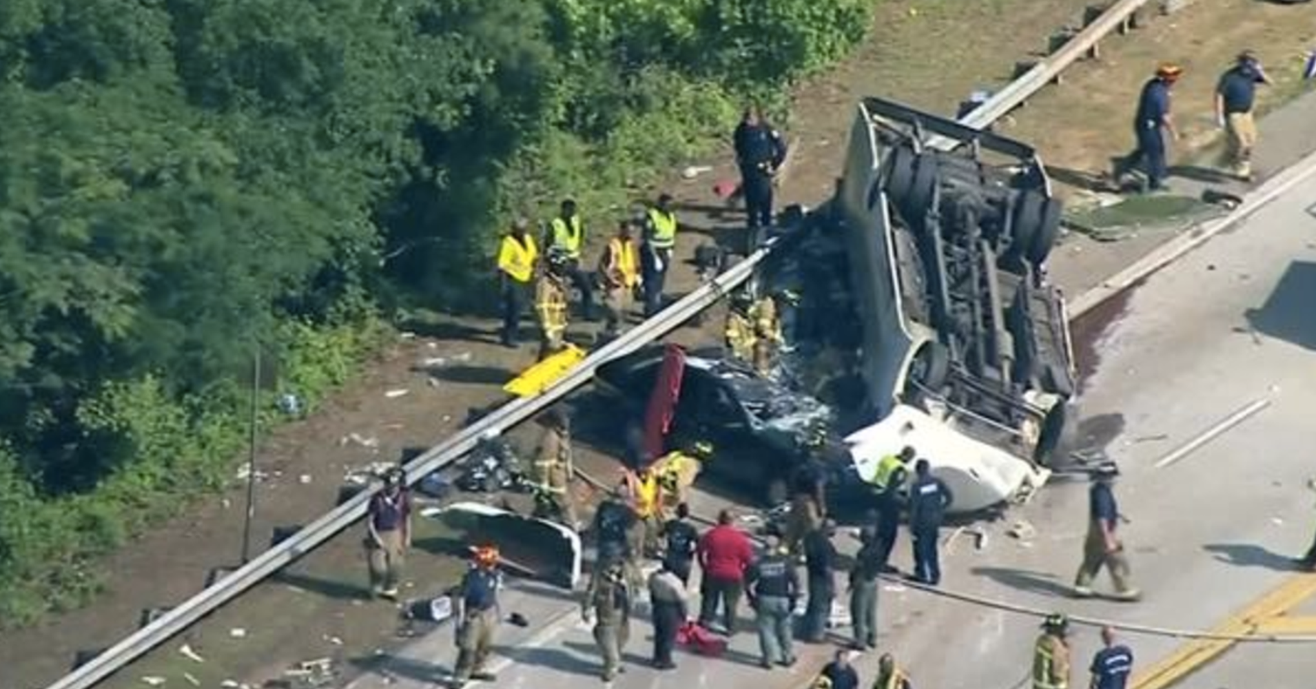 One Dead, Nearly Two Dozen Injured After Bus Crash Near Atlanta HuffPost