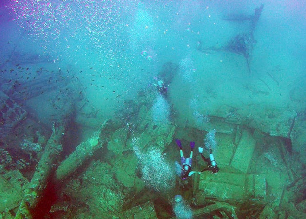 <strong><em>Prime dive sites attract pros and tourists alike</em></strong>