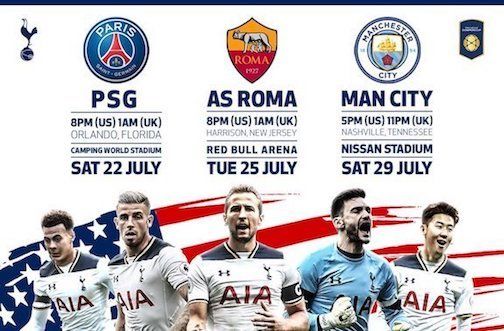 <p><strong><em>Tottenham competing in the ICC this summer</em></strong></p>