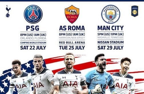 Tottenham competing in the ICC this summer