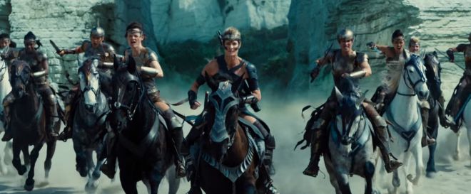 Amazons from the Island of Themyscira