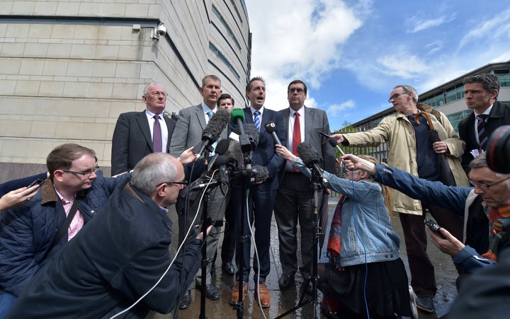 The DUP were backers of the bakery involved in the notorious "gay cake" case.