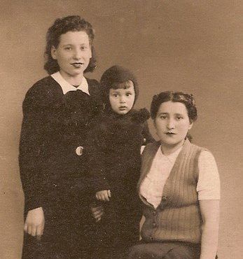 Lichtman showed Michigan state representatives a photo of himself as a toddler with his mother, right, who survived the Holocaust, and a relative, left, who he believes was sent to a concentration camp by Nazis while she was visiting his family in Paris.