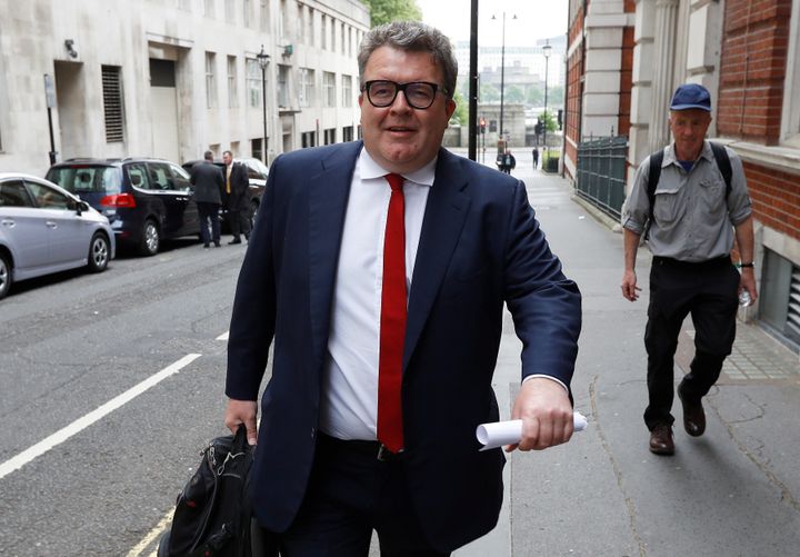 <strong>Tom Watson, pictured, praised Jeremy Corbyn following the General Election - although their relationship hasn't always been so smooth.</strong>