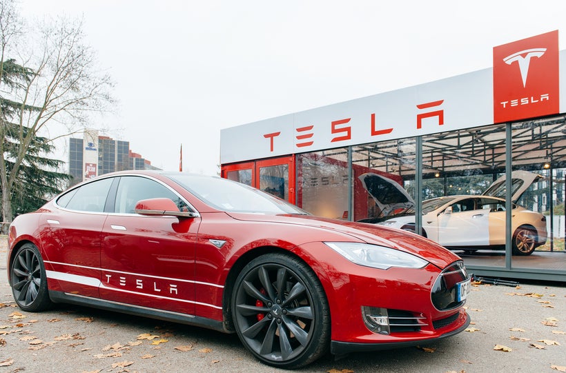 NOVEMBER 29: New Tesla Model S showroom