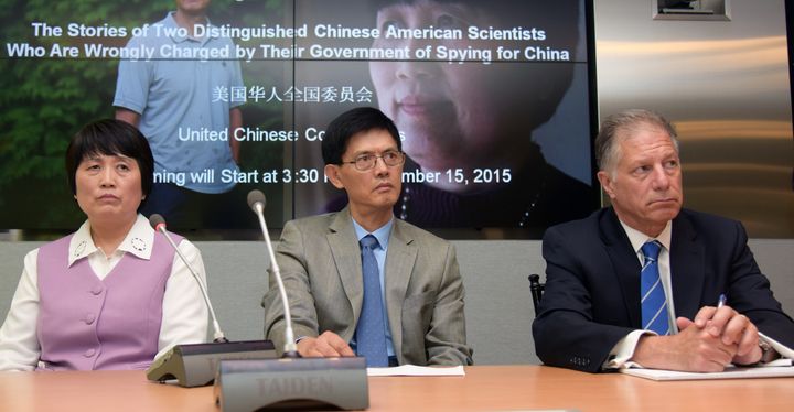 Chinese-American hydrologist Sherry Chen and Chinese-American scientist Dr. Xiaoxing Xi, who were both accused of espionage and had their charges dropped abruptly. 