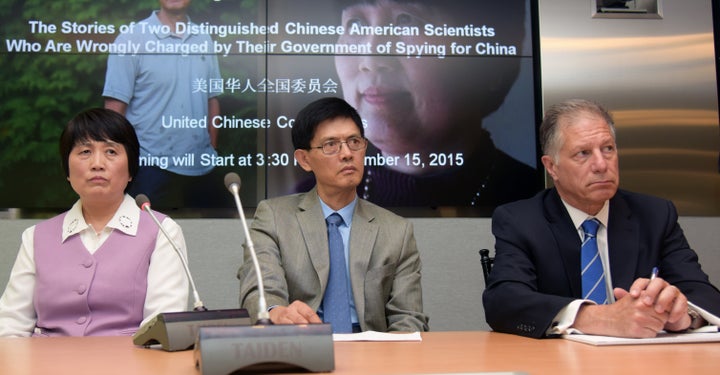 Chinese-American hydrologist Sherry Chen and Chinese-American scientist Dr. Xiaoxing Xi, who were both accused of espionage and had their charges dropped abruptly. 