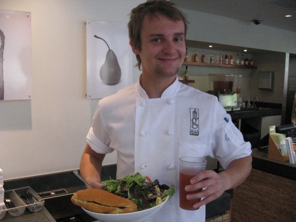 After leaving Belarus, Kirill at a restaurant in Kill Devil Hills, North Carolina as his first job in America. He recently le