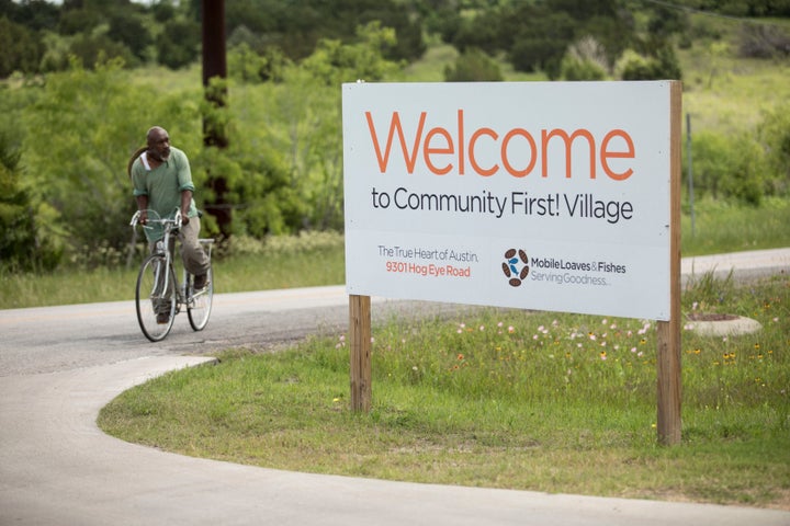 <p>Community First Village, highlighted in Alan Graham’s book, Welcome Homeless </p>