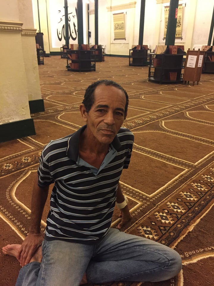 <p> Brother Bilal, whose given name is Angel. He became our host, guide and protector </p>