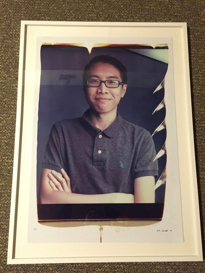 A one-of-a-kind photographic print taken with the legendary 20x24 Polaroid camera when Tai was recognized on the the inaugural LinkedIn Top Voices list.