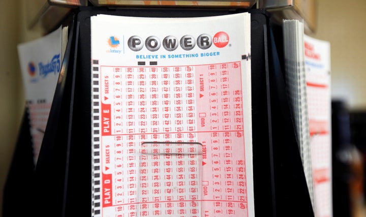 Lottery stubs are pictured at an ampm convenience store in Pasadena, California U.S., November 21, 2016. (REUTERS/Mario Anzuo