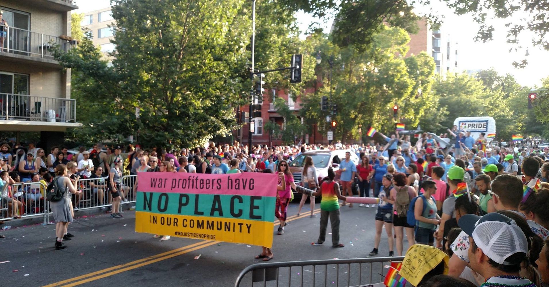 Protesters Disrupt D.C. Pride Parade, Seek A 'Different Vision' For The