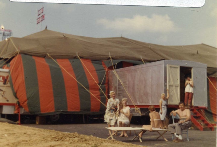 Backstage at the Carnival