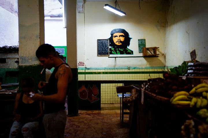 Ché Guevara is a central Cuban figure, so I wanted to capture an image that shed light on him. No pun intended.