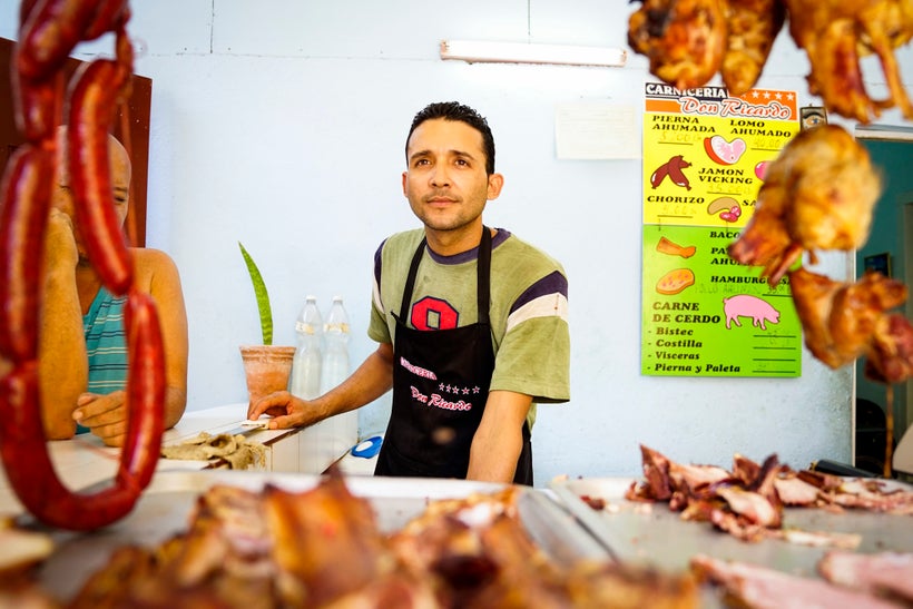 I boosted the saturation on this shot to make the meat pop more.