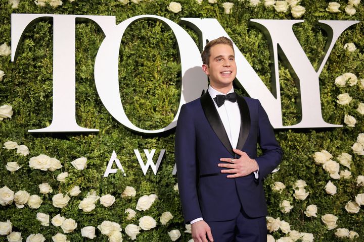 Ben Platt attends the 2017 Tony Awards in New York.