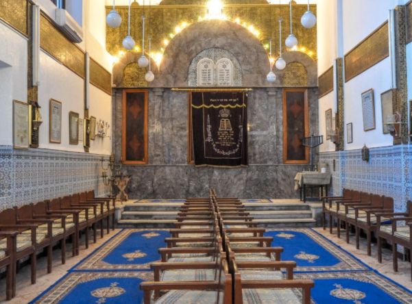 A traditional Moroccan Synagogue