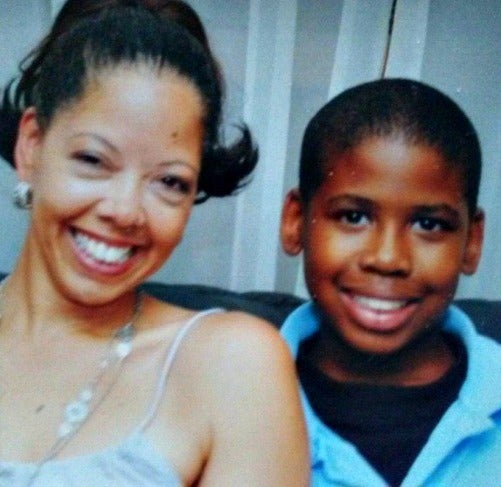 Ms. McBath and her son, Jordan Davis.