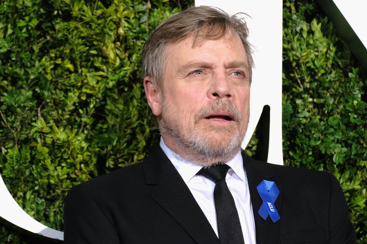 Mark Hamill attends the 2017 Tony Awards in New York.