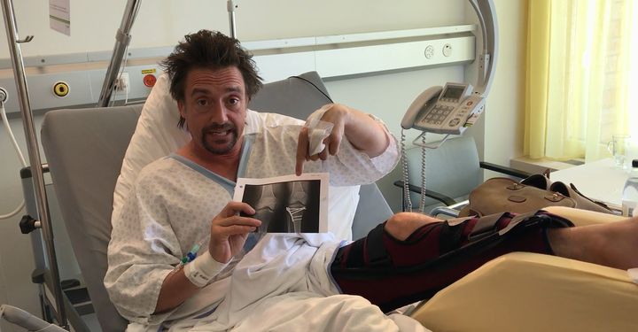 Richard has shared an update from his hospital bed 