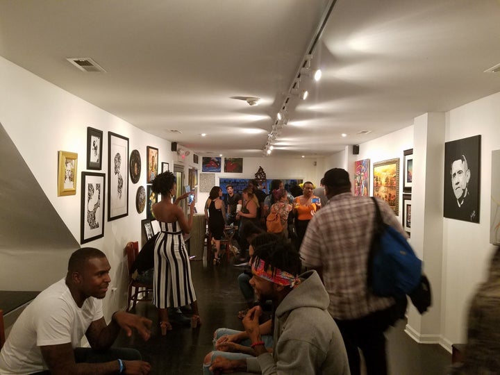 <p>Celebrating <a href="https://www.caribbeanamericanmonth.org/" target="_blank" role="link" rel="nofollow" class=" js-entry-link cet-external-link" data-vars-item-name="Caribbean American Heritage Month" data-vars-item-type="text" data-vars-unit-name="592d091ce4b07d848fdc060d" data-vars-unit-type="buzz_body" data-vars-target-content-id="https://www.caribbeanamericanmonth.org/" data-vars-target-content-type="url" data-vars-type="web_external_link" data-vars-subunit-name="article_body" data-vars-subunit-type="component" data-vars-position-in-subunit="0">Caribbean American Heritage Month</a> through the arts, Philadelphia’s <a href="https://www.urban-artgallery.com/" target="_blank" role="link" rel="nofollow" class=" js-entry-link cet-external-link" data-vars-item-name="Urban Art Gallery" data-vars-item-type="text" data-vars-unit-name="592d091ce4b07d848fdc060d" data-vars-unit-type="buzz_body" data-vars-target-content-id="https://www.urban-artgallery.com/" data-vars-target-content-type="url" data-vars-type="web_external_link" data-vars-subunit-name="article_body" data-vars-subunit-type="component" data-vars-position-in-subunit="1">Urban Art Gallery</a> recently hosted the 2nd annual Caribbean Creatives Art Show & Mixer.</p>